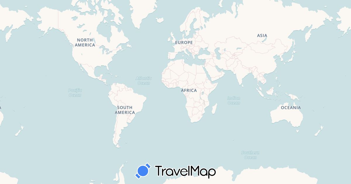 TravelMap itinerary: driving in China (Asia)